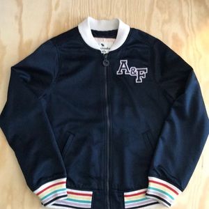 Abercrombie kids girls Varsity jacket